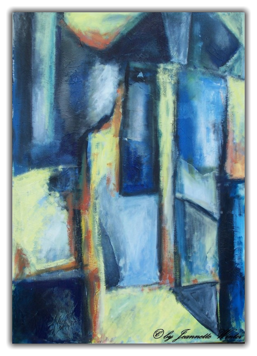 80x60 / 2003 / Acryl auf grundierter Leinwand / Keilrahmen